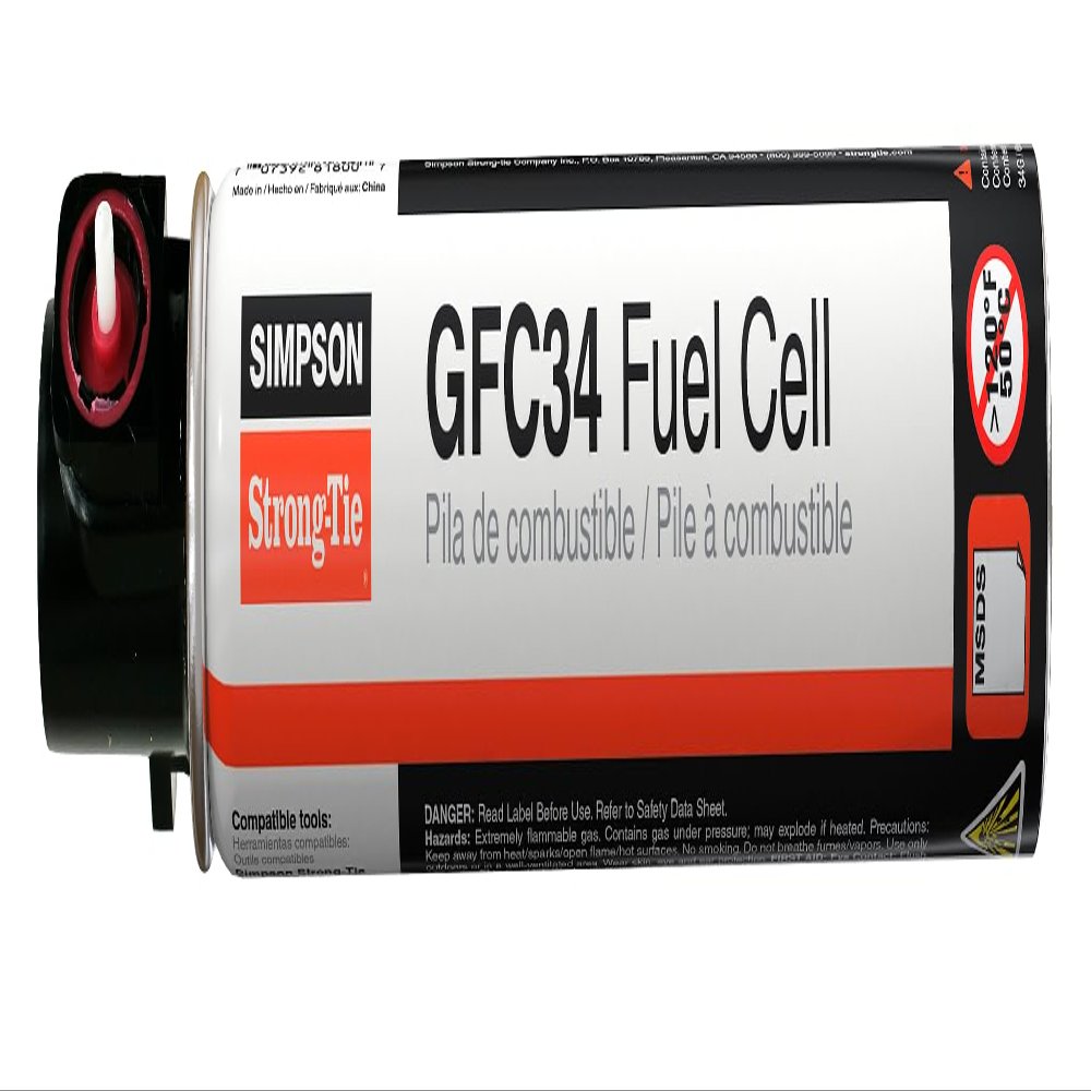 Simpson Strong-Tie GFC34-RC2 - Fuel Cell for Concrete Gas Nailer 2ct