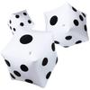 3 Pack Large Inflatable Dice Jumbo Giant Inflatable Dice for Indoor Outdoor Broad Game Ludo Pool Party Favor(12 Inch,White) view 1