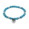 S. Michael Designs Stainless Steel Howlite 7-1/2" Inch Bracelets & Ring Set (6) view 2
