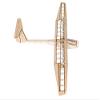 Balsa Wood Glider Plane Griffin Sailplane, 1.6M Laser Cutting Model Airplane Kit to Build for Adults, DIY RC Flying Model Aeroplane Aircraft Unasmsembled (KIT Only w/o Power System or Radio Control) view 3
