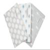 High Quality Baby Burp Cloths, Ultra thick and Absorbent, Ultra Plush soft and Luxurious Feel, Made in USA, Turkish Terry Velour Cotton view 2