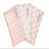 High Quality Baby Burp Cloths, Ultra thick and Absorbent, Ultra Plush soft and Luxurious Feel, Made in USA, Turkish Terry Velour Cotton view 3