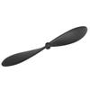 Aexit Black Plastic Electrical equipment Double Vanes 4mm Hole EP 5045 Propeller for RC Airplane view 1