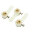 Aexit 3pcs RC Electrical equipment Fixed Wing Airplane One Way 4mm Dia 21mm Landing Gear Rocker Arm view 1