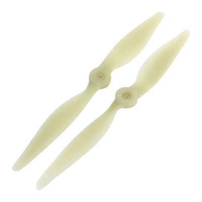 Aexit 2Pcs 254mmx127mm Electrical equipment E 10 x 5 Khaki Propellers Prop for RC Airplane