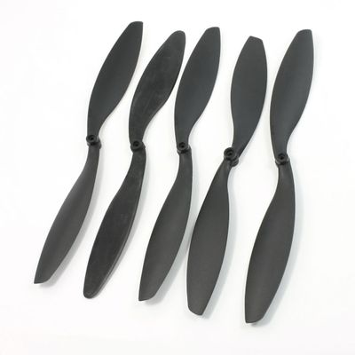 Aexit 5 x Electrical equipment RC Plane Quad Copter 11x4.7 279x119mm 3mm Hole Propellers Props Black