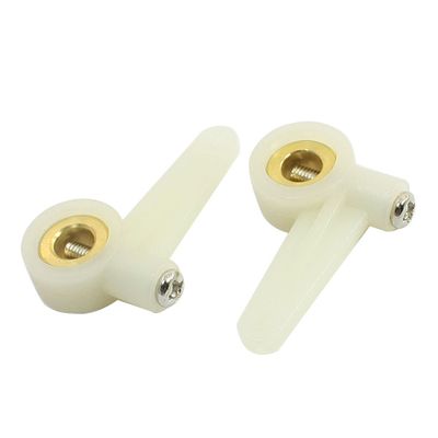 Aexit 2pcs RC Electrical equipment Airplane Parts One Way 4.5mm Dia 34mm Length Landing Gear Rocker Arm