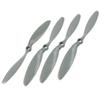 Aexit 2 Pair Electrical equipment 8038 8x3.8 2-Vane CW CCW Propeller Gray for RC Model Aircraft view 1