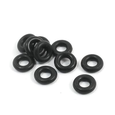 Aexit 10pcs 7mm Electrical equipment x 3mm x 2mm Black Rubber O Ring for 94111 RC 1/10 Car