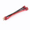 Aexit 14AWG TMale Electrical equipment to 2 T Female Connector Wire Cable for RC Helicopter Battery view 2
