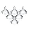Dr. Browns Natural Flow Level 2 Wide-Neck Baby Bottle Silicone Nipple, Medium Flow, 3m+, 100% Silicone Bottle Nipple, 6 Pack view 1