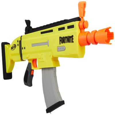 Fortnite AR-L Nerf Elite Dart Blaster - Motorized Toy Blaster, 20 Official Nerf Fortnite Elite Darts, Flip Up Sights - for Youth, Teens, Adults