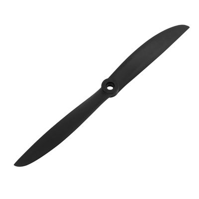 Aexit 2-Vane Black Electrical equipment Plastic RC Airplane Prop Propeller Paddle 1050 Shaft Adapter Ring