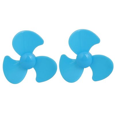 Aexit 2PCS Brushless Electrical equipment Motor 3-Vane RC Boat Airplane Propeller 2-inch Dia Blue