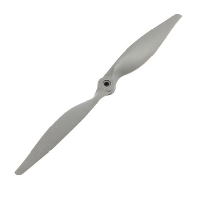 Aexit 11 x Electrical equipment 5.5 Inches Gray 2-Vanes Universal RC Aircraft Propeller w Adapter Rings