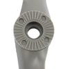 Aexit 11 x Electrical equipment 5.5 Inches Gray 2-Vanes Universal RC Aircraft Propeller w Adapter Rings view 3