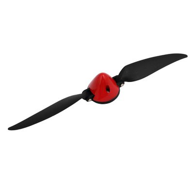 Aexit RC Glider Electrical equipment Plane Black Plastic Folding Propeller Vanes for 742-3 Aircraft
