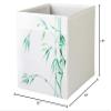 MintShake Hand-painted Custom for IKEA Drona Storage Box Bin Expedit/Kallax Insert for nursery, playroom or office (Green Bamboo) view 4