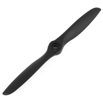 Aexit Black Plastic Electrical equipment Engine Propeller Prop 7in x 5in for RC Airplane Aircraft