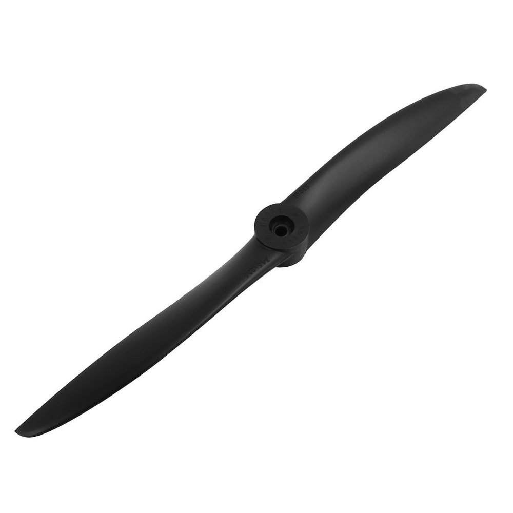 Aexit Black Plastic Electrical equipment RC Airplane Prop Propeller Paddle 343203mm Shaft Adapter Ring