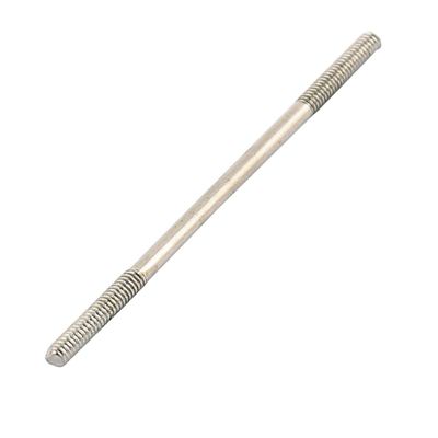 Aexit RC Airplane Electrical equipment Parts 2mm Dia Thread Tight Adjustable Steel Push Rod 45mm Long
