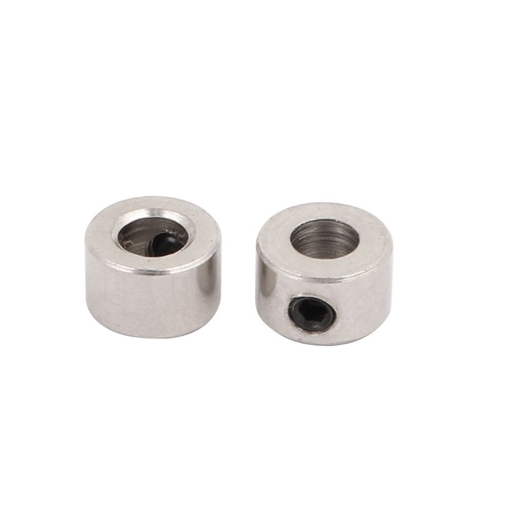 Aexit 2Pcs RC Electrical equipment Airplane Plane Landing Gear Wheel Stop Set Collar 4mm Shaft Hole Dia.