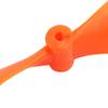 Aexit Orange Plastic Electrical equipment RC Airplane Prop Propeller Paddle 1055 Shaft Adapter Ring view 2
