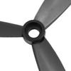 Aexit 5x4.5 Inches Electrical equipment 3-Vanes Electric RC Airplane CCW Propeller Black w Hole Adapter view 3