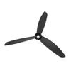 Aexit 5x4.5 Inches Electrical equipment 3-Vanes Electric RC Airplane CCW Propeller Black w Hole Adapter view 4