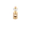 Aexit 4mmx2.5mm Metal Electrical equipment RC Airplane Stopper Servo Connectors with Screws Nuts view 2