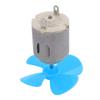 Aexit 2pcs DC Electrical equipment 3V 0.13A 17000RPM Strong Force Motor 4 Vanes 40mm Blue Propeller for RC Aircraft view 3