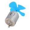 Aexit 2pcs DC Electrical equipment 3V 0.13A 17000RPM Strong Force Motor 4 Vanes 40mm Blue Propeller for RC Aircraft view 4