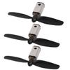 Aexit 3Pcs DC Electrical equipment 4.5V 15000RPM N30 Motor w CW Helicopter Propeller for RC Quadcopter view 1