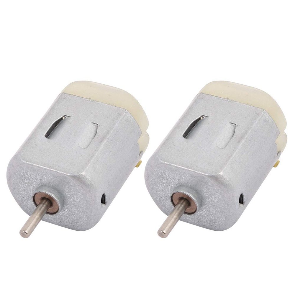 Aexit 2pcs F130 Electrical equipment DC3V Mini Electric Motor High Speed 12000RPM for RC Model