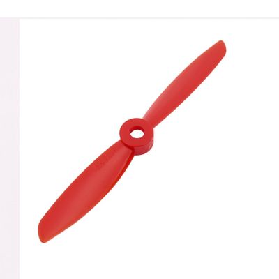 Aexit 4x4.5 Inches Electrical equipment 2-Vanes Electric RC Airplane CW Propeller Red w Hole Adapter