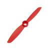 Aexit 4x4.5 Inches Electrical equipment 2-Vanes Electric RC Airplane CW Propeller Red w Hole Adapter view 4