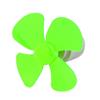 Aexit DC 1.5V Electrical equipment 0.13A 3800RPM Strong Force Motor 4 Vanes 56mm Green Propeller for RC Aircraft view 1