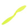 Aexit 2-vane Yellow Electrical equipment Plastic RC Airplane Prop Propeller Paddle 1047 Shaft Adapter Ring view 1