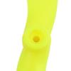 Aexit 2-vane Yellow Electrical equipment Plastic RC Airplane Prop Propeller Paddle 1047 Shaft Adapter Ring view 2