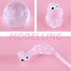 Clear Slime, Crystal Putty Stretchy Slime Toy, Slime Crunchy, Soft Crystal Slime, Decompression Putty, Transparent Crystal Stress Reliever Putty Toy, for Teens and Adults, Non-Toxic (Clear) view 2