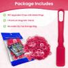 MR CHIPS Made in USA Bingo Magnetic Wand &  Inch Pink 100 Upgraded Pieces Chips Plastic with Metal Rings - Support American Jobs view 2