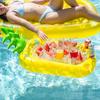 VICKEA Inflatable Pineapple Drink Holder, Pool Party Drink Float for Water Fun view 4