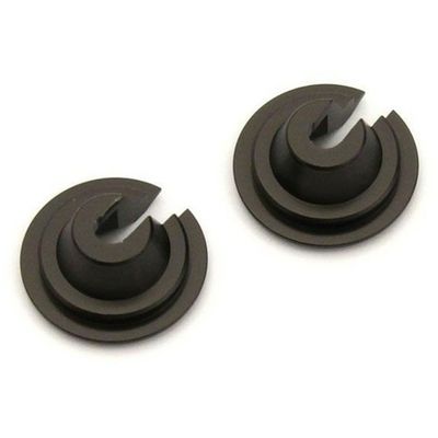 Kyosho America W5308-01 LD Aluminum Spring Seat(14mm/Gunmetal/2pcs)