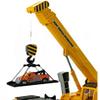 Big Daddy Trucks-Large Sized Friction Powered King Crane which extends to 1 ft Personal Accessories and Toys can be Used on This Truck view 2