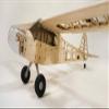 Viloga Piper J-3 Cub Balsa Wood Model Airplane S08 J3, Laser Cutting 46" Wingspan Fly Aircraft Model Kit, DIY RC Plane Kit for Adults view 3