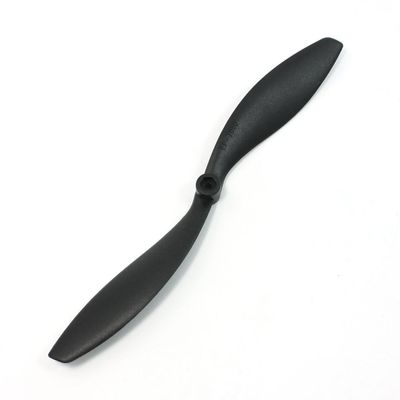 Aexit 7" Length Electrical equipment 6" Pitch 7x6 2 Vanes Plastic Prop Black for RC Airplane Aircraft