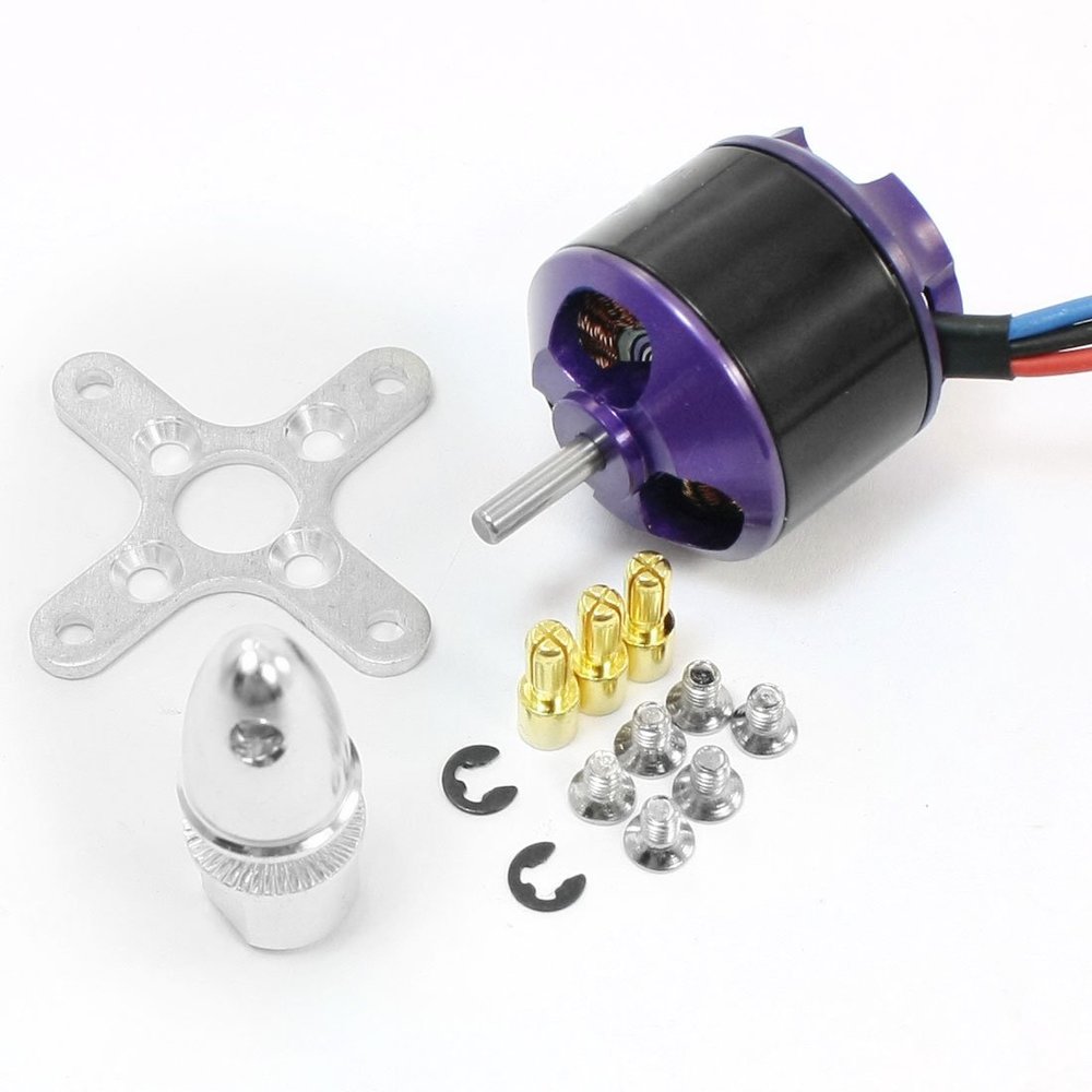 Aexit Purple A2212-15 Electrical equipment 800KV Brushless Outrunner Motor for RC Aircraft