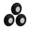 Aexit 3pcs RC Electrical equipment Airplane Spare Parts Nylon Hub PU Spoke Wheel Tire 57mmx22mm view 1