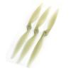Aexit 3Pcs 305mmx152mm Electrical equipment E 12 x 6 Khaki Plastic Propellers for RC Aircraft view 1