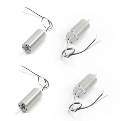 Aexit 4Pcs 0.8mm Electrical equipment Dia Shaft RC Aircraft Helicopter Motor DC 1.5V-3V 42000RPM